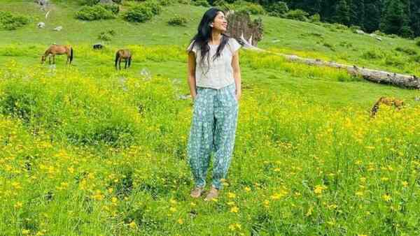 Sai Pallavi takes a break from shoot of SK21, drops pictures from Kashmir