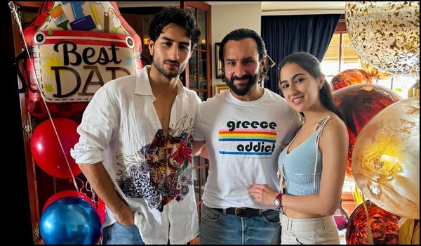 Saif Ali Khan’s b'day celebration is all things family and love | Inside pics with Kareena, Sara and Ibrahim here