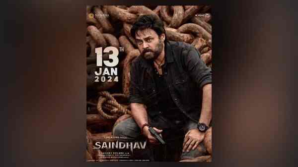 Venkatesh looks intense in Saindhav's new poster