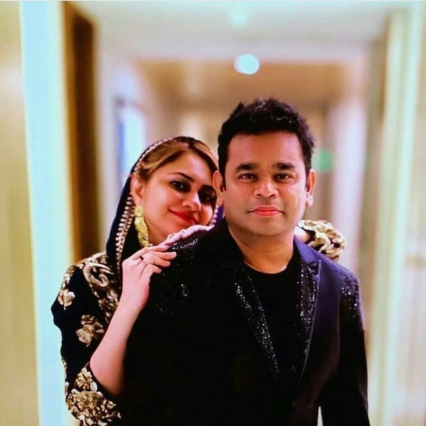 Saira Banu and AR Rahman