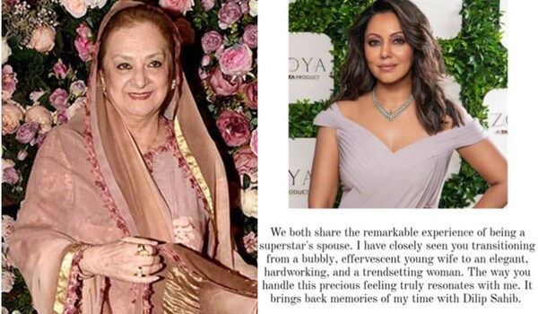 Saira Banu wishes Gauri Khan on her birthday; pens a heartfelt note about her transition from being a young wife to a trendsetting woman