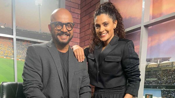 Saiyami Kher on working with cricketer Murali Karthik for Ghoomer: ‘I used to try playing the sport but...’