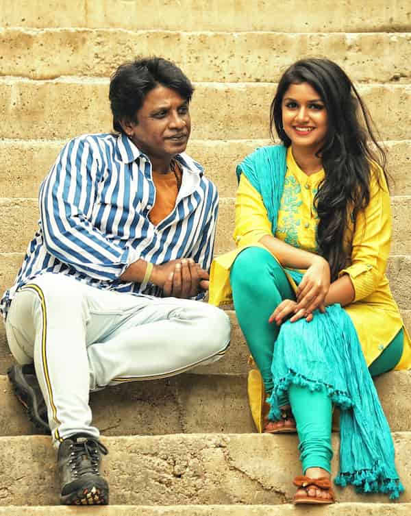 Duniya Vijay and Sanjana Anand in a still from Salaga