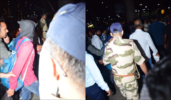 Salman Khan firing case – Shooters spotted at Mumbai airport after Bhuj arrest | Watch