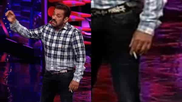 Was Salman Khan smoking on the set of Bigg Boss OTT Season 2? See pictures