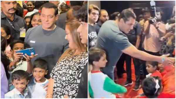 Salman Khan visits his little fans in theatres amid Tiger 3’s massive success