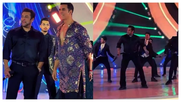 Akshay Kumar and Salman Khan's performance at a wedding goes viral - watch video