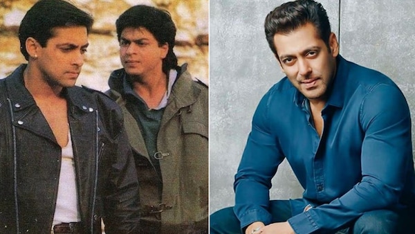 When Salman Khan thought he killed Shah Rukh Khan on the set of Karan Arjun