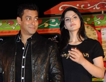 Salman Khan and Zareen Khan