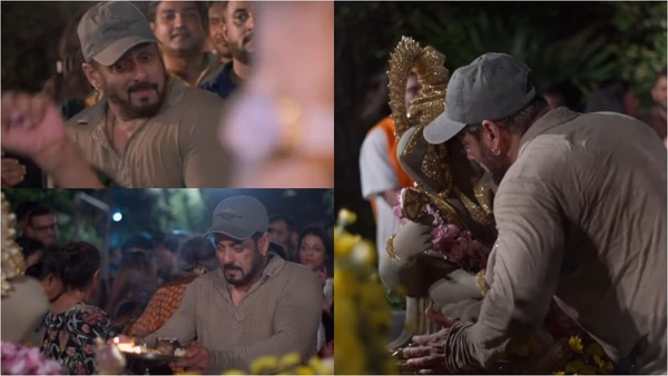 Ganpati Visarjan 2024: Salman Khan dances with his family wholeheartedly | Watch happy video