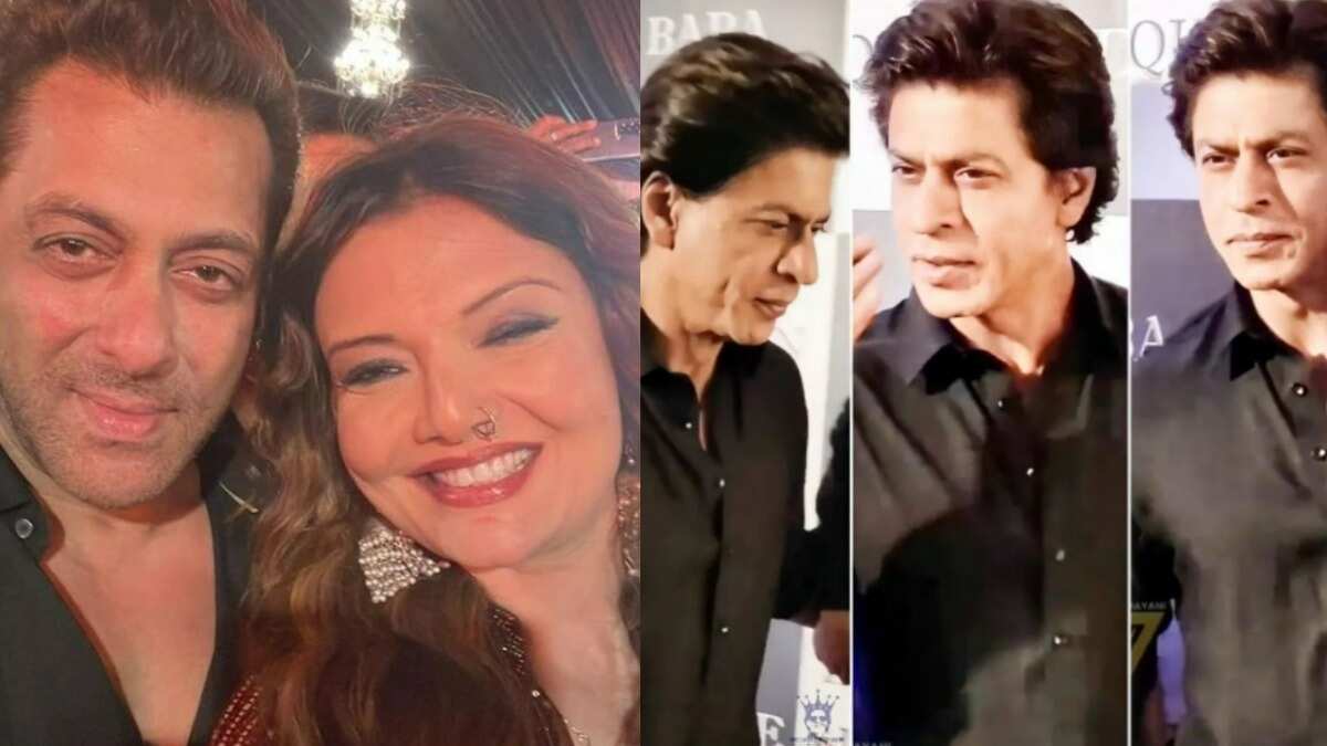 Salman-SRK spotted separately