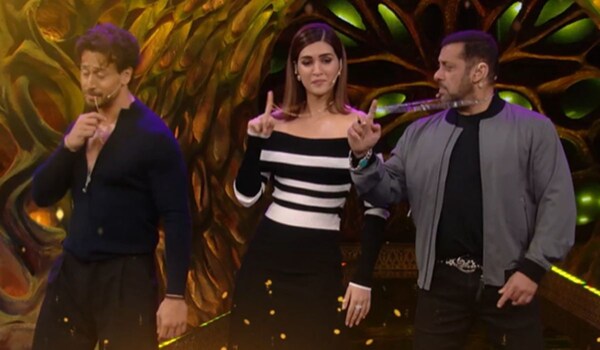 Salman Khan congratulates Kriti Sanon for National Award win for Mimi, gives her a surprise