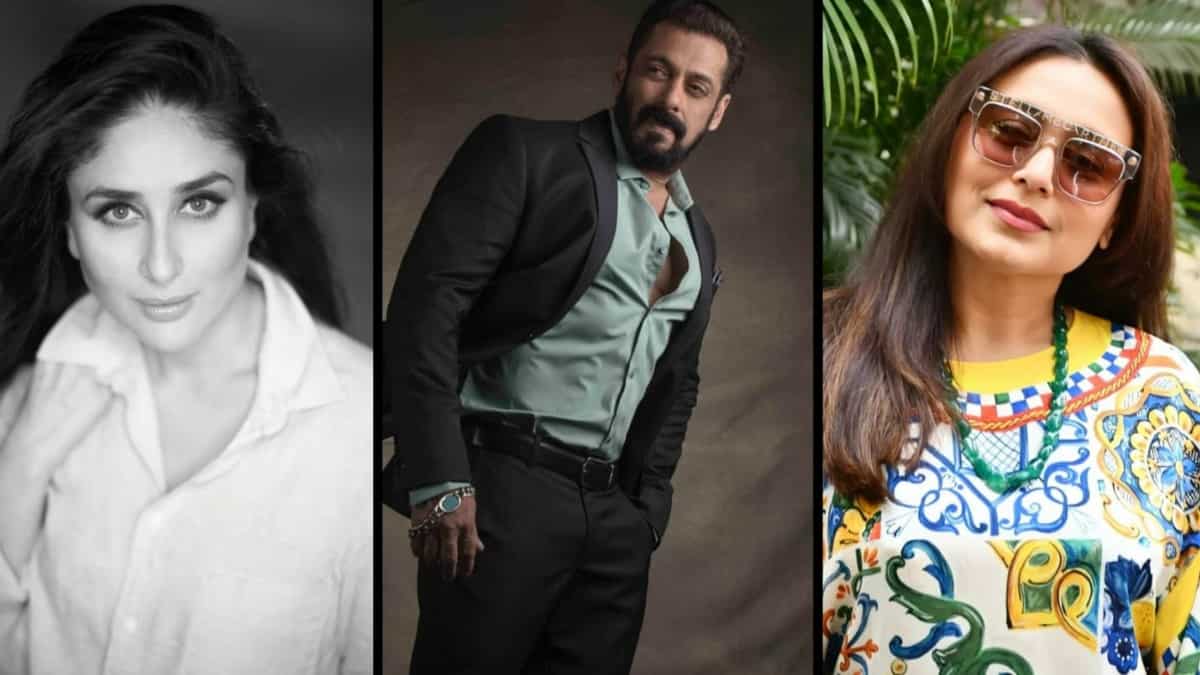 Salman Khan, Kareena Kapoor Khan and Rani Mukerji