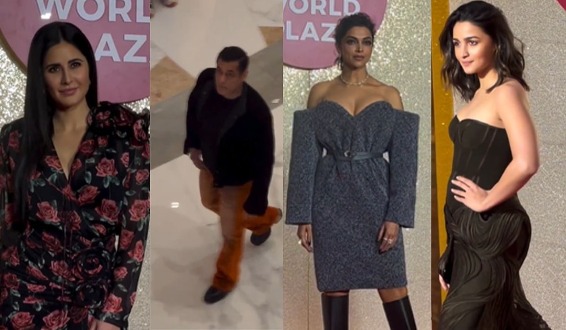 Salman Khan, Deepika Padukone, Alia Bhatt, Katrina Kaif, Kareena Kapoor Khan, John Abraham, Riteish Deshmukh, Genelia Deshmukh steal the show at Jio World Plaza launch: Pics and videos