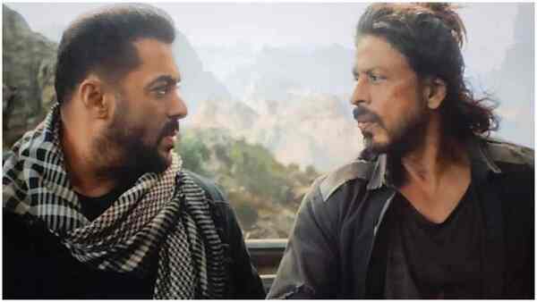 Salman Khan-Shah Rukh Khan/ A still from Pathaan