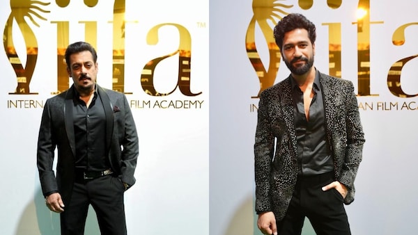 Salman Khan and Vicky Kaushal hug each other as they arrive for IIFA Awards, check out the NEW video