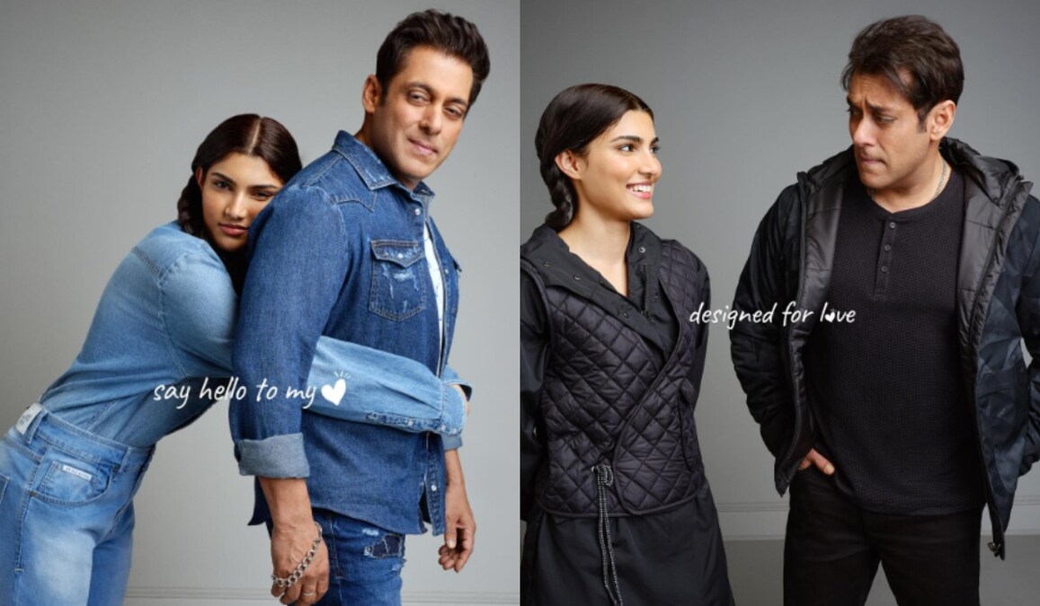 Salman Khan unveils a new women's clothing collection with niece Alizeh  Agnihotri