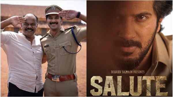 Salute: Dulquer Salmaan's Aravind Karunakaran sports a new look in latest poster