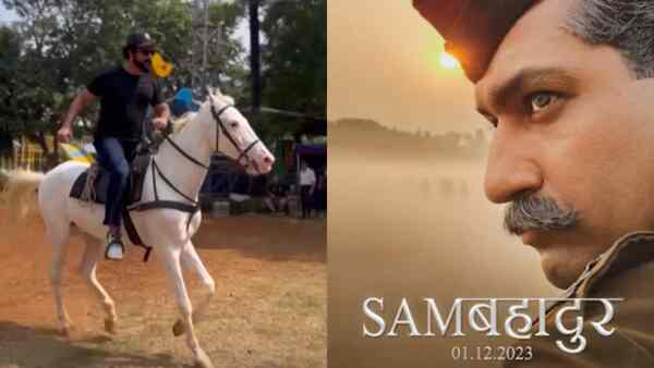 Monday motivation: Vicky Kaushal rides a horse; fans draw connect with Sam Bahadur