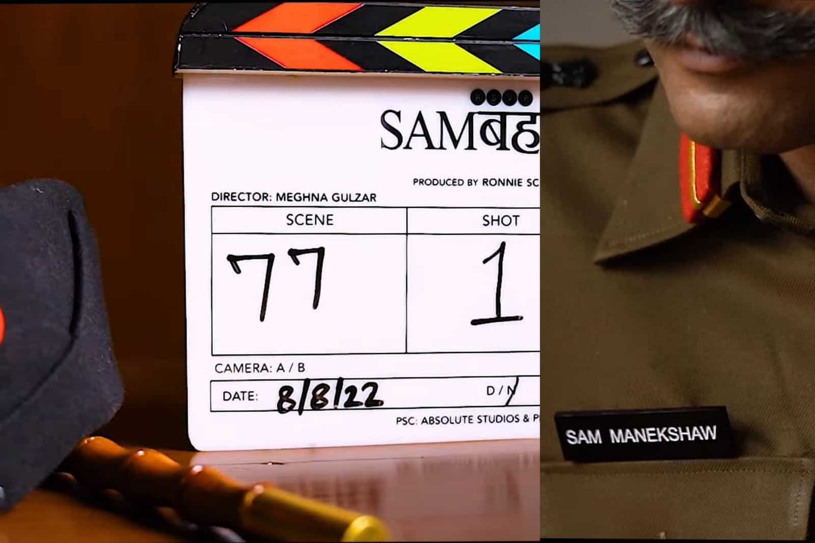 Meghna Gulzar begins filming for Sam Bahadur'