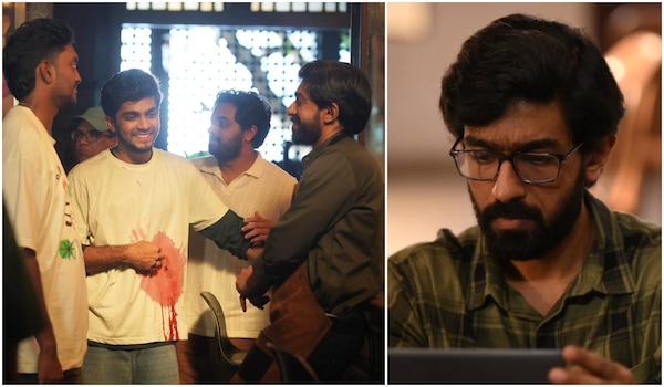 Sam Mohan on the sets of Lokah and Thalavara