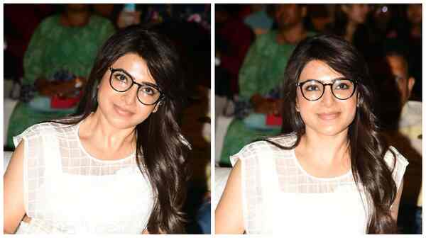 Samantha at Shaakuntalam press meet