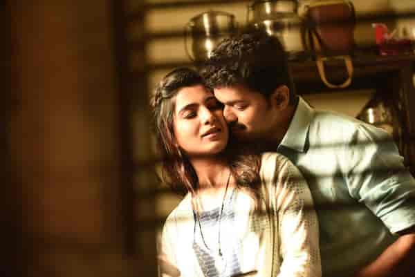 Samantha and Vijay in Mersal