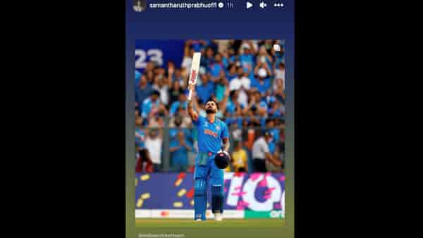 Samantha on Virat Kohli's historic landmark