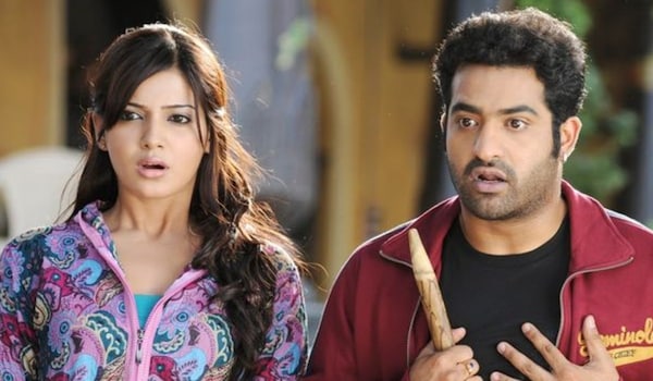 Samantha Ruth Prabhu and Jr NTR in Brindavanam