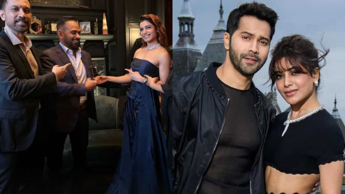 Citadel: Honey Bunny London screening - Samantha Ruth Prabhu misses 'main man' Varun Dhawan; actor's reaction is unmissable