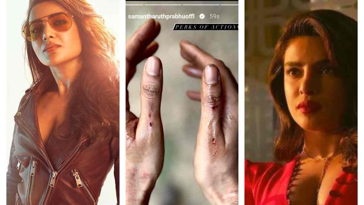 Citadel star Samantha injured, reacts to Priyanka Chopra Jonas's look from the American version of the series