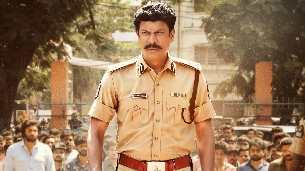 After Godfather, Samuthirakani turns a cop again for this young actor's next release