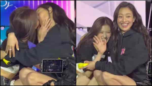 ONCE go wild as TWICE leader Jihyo and Sana's Mexico concert 'kiss' goes VIRAL