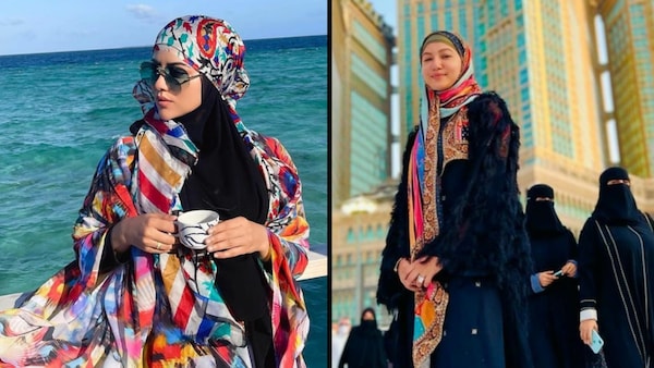 PHOTOS: Sana Khan to Gauahar Khan, this Eid, here's a look at TV actresses who look graceful in hijabs and abayas