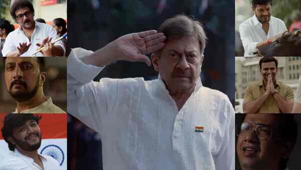 Independence Day 2022: Kiccha Sudeep, Shiva Rajkumar, and other Sandalwood icons soak up the patriotic spirit in a special tribute video