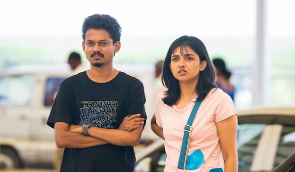 Sangeeth Prathap and Mamitha Baiju in Premalu