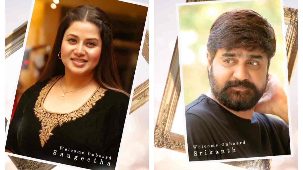 Sangeetha, Srikanth roped in for Thalapathy66