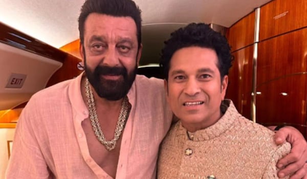Sanjay Dutt meets his real-life hero Sachin Tendulkar after a long time, says you are a legend and will always be one
