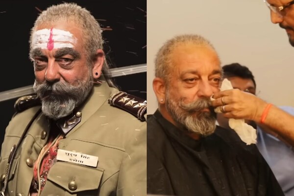 Shamshera BTS : Watch as Sanjay Dutt transforms into menacing Shuddh Singh for Ranbir Kapoor starrer