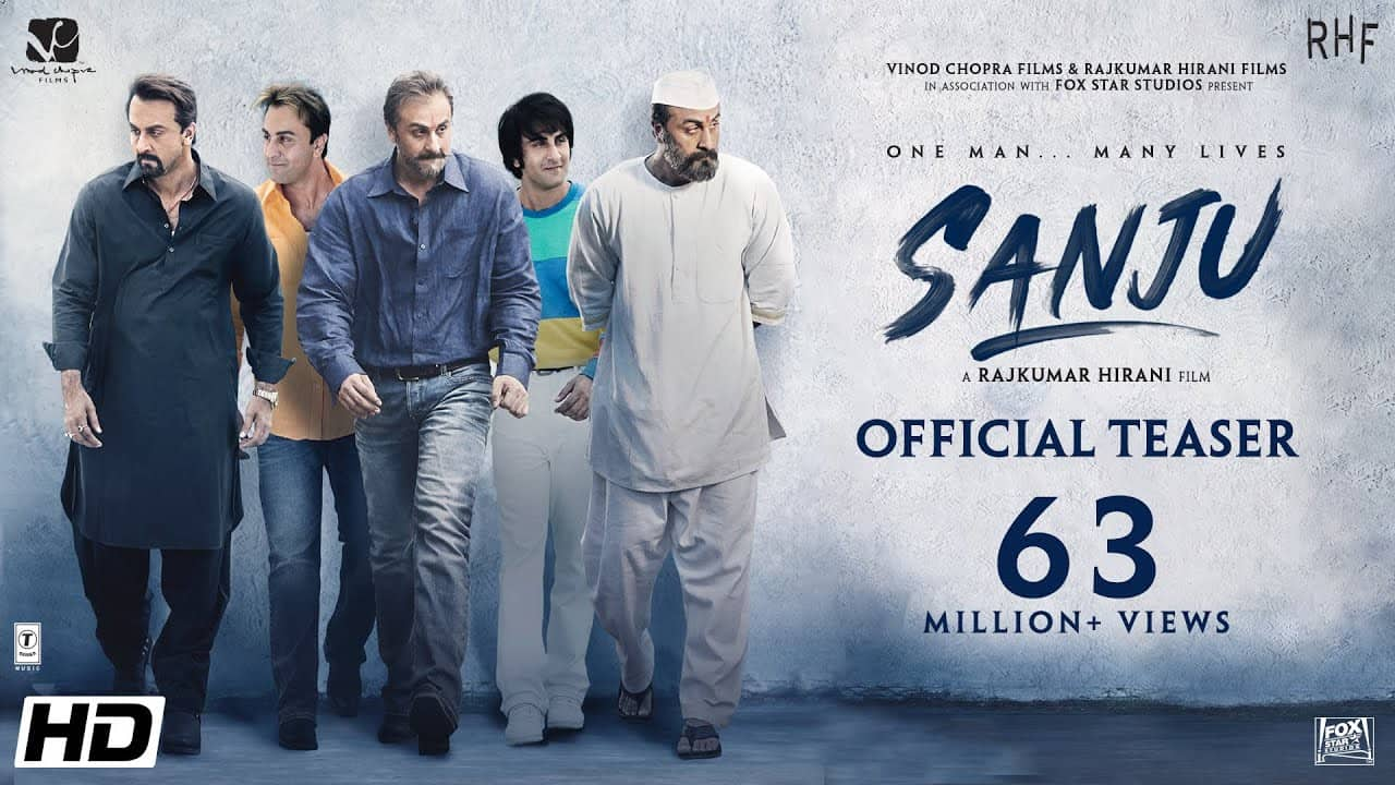 Sanju 2018 on OTT Cast Trailer Videos Reviews