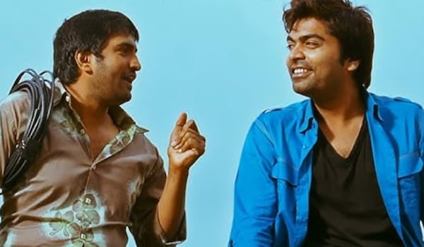 Santhanam and Simbu in Vaanam
