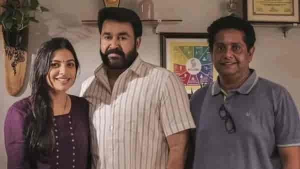 Santhi Mayadevi, Mohanlal and Jeethu Joseph