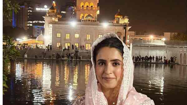 Sanya Malhotra goes back to hometown Delhi ahead of Kathal release