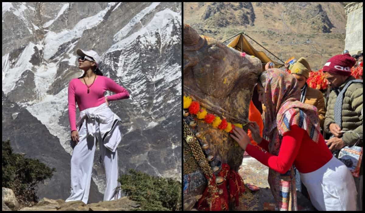 Sara Ali Khan’s Kedarnath visit is magical and divine, See PICS with hilarious video