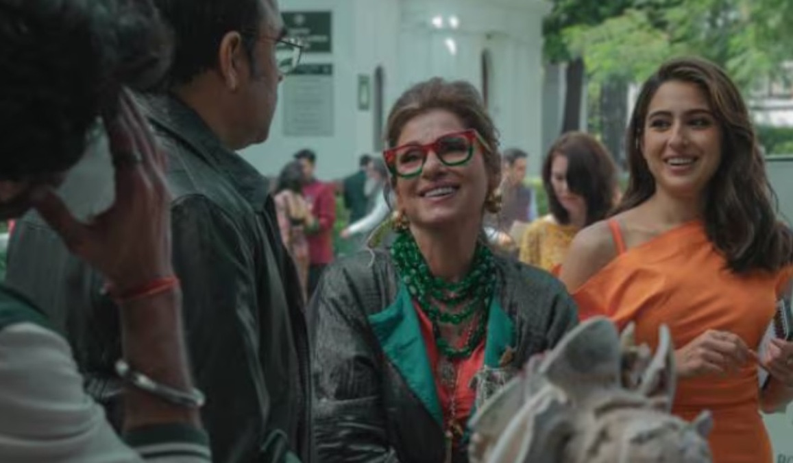 What! Sara Ali Khan felt 'awkward’ working with Dimple Kapadia on Murder Mubarak!