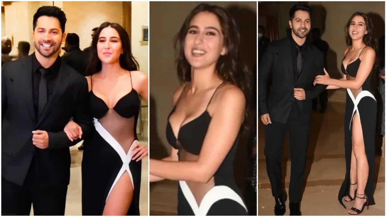 Sara Ali Khan and Varun Dhawan