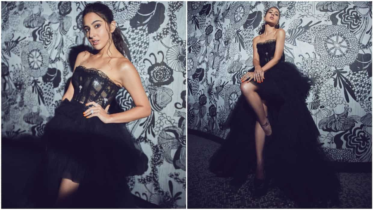 When Sara Ali Khan rocked IIFA in her black tulle dress