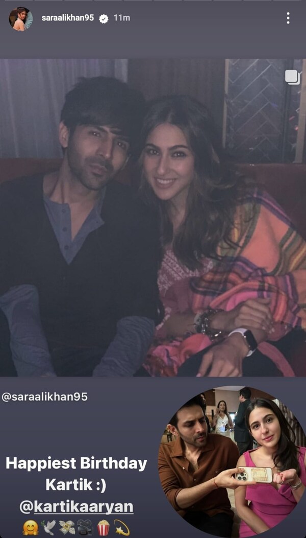 Sara Ali Khan, Kartik Aaryan.