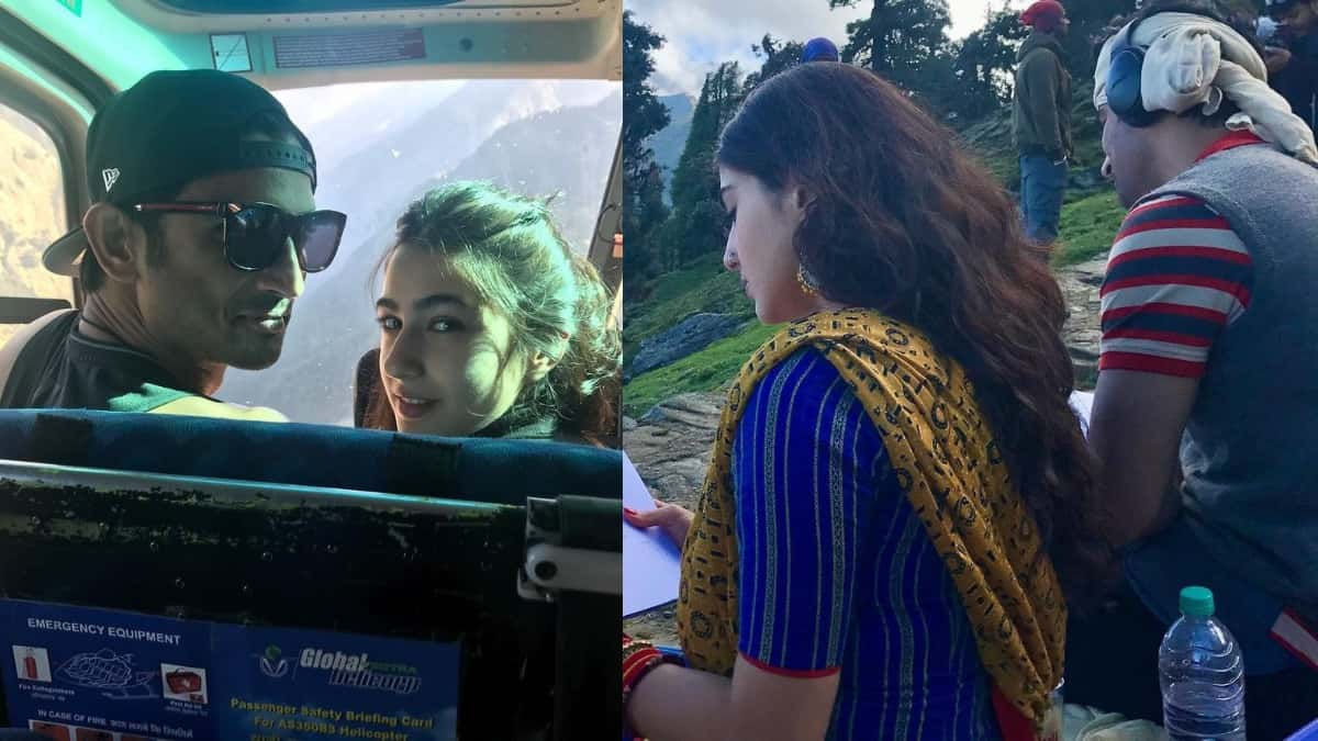 ‘on Our Way To Kedarnath Sara Ali Khan Pens A Heartfelt Note On Sushant Singh Rajputs 3531