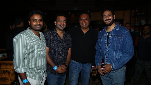 Director Sashi Kiran Tikka hosts a bash for ‘Major’ team and friends
